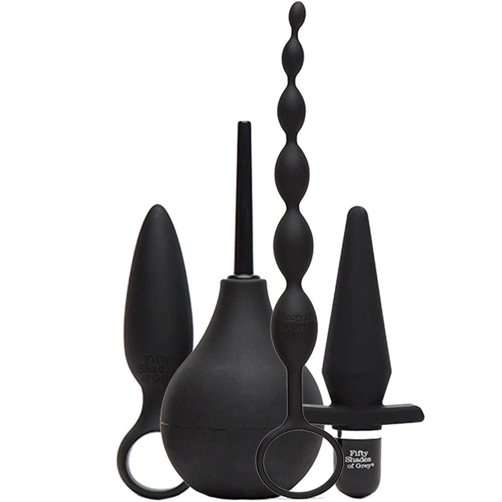 Fifty Shades of Grey Grinin Elli Tonu Serisi 4 lü Anal Başlangıç Seti